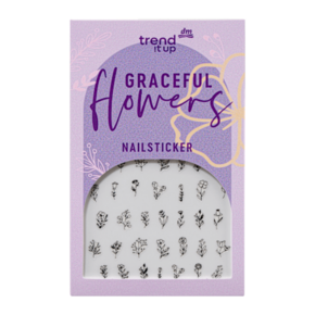 TIU naljep./nokti Grace. Flowers 35 kom.