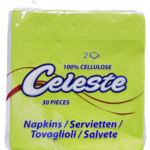 Celeste ubrusi zeleni 30 kom