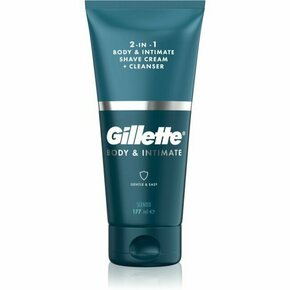 Gillette Intimate krema za brijanje i čišćenje za intimnu zonu 177 ml