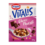 Dr.Oetker vitalis müsli tamna čok.375 g