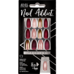 Ardell umj.nokti Red Cateye 24kom