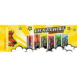 Crazy Wolf energy drink bez šeć. 1 l PET